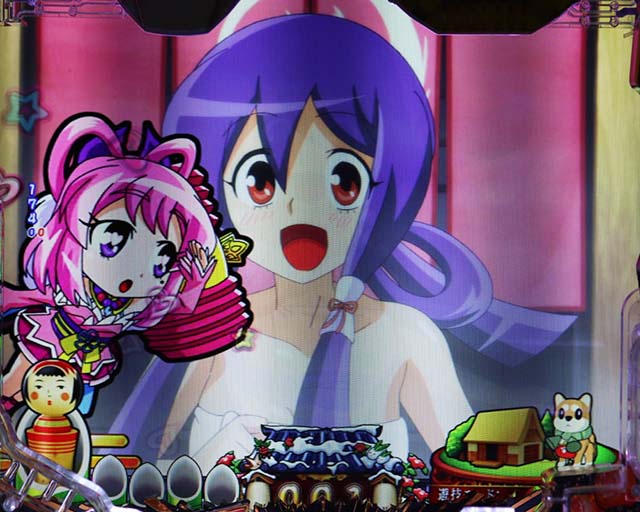 ぱちんこ・やじきた道中記・リーチ前予告