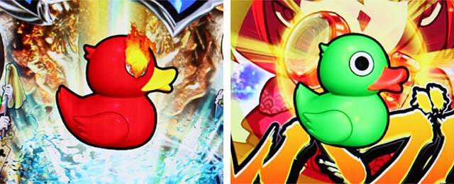 ぱちんこ・スプラッシュスプラッシュ・保留変化予告