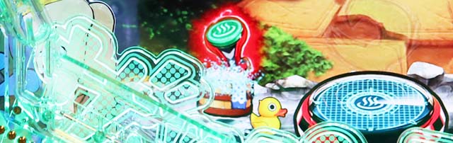 ぱちんこ・スプラッシュスプラッシュ・保留変化予告