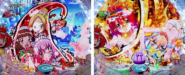 ぱちんこ・スプラッシュスプラッシュ・ステップアップ予告