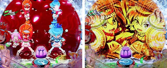 ぱちんこ・スプラッシュスプラッシュ・ステップアップ予告