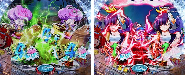 ぱちんこ・スプラッシュスプラッシュ・リーチ前予告（その他）