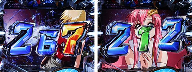 ぱちんこ・機動戦士ガンダムSEED(シード)・リーチ前予告