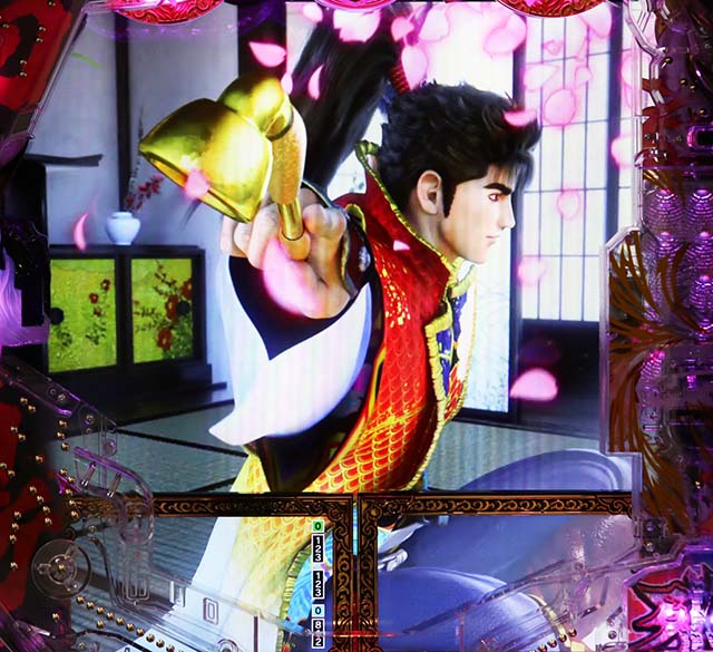 e花の慶次裂(スマパチ慶次)・リーチ後予告(モード共通)