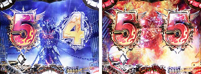 ぱちんこアナザーゴッドハーデス狂乱・リーチ前予告