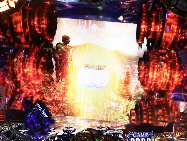 ぱちんこアナザーゴッドハーデス狂乱・リーチ前予告