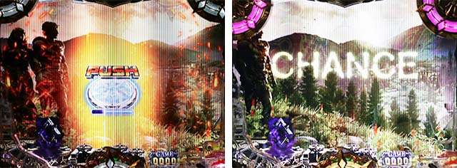 ぱちんこアナザーゴッドハーデス狂乱・リーチ前予告