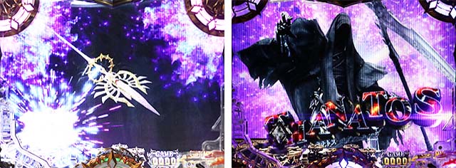 ぱちんこアナザーゴッドハーデス狂乱・リーチ前予告