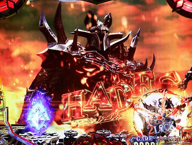 ぱちんこアナザーゴッドハーデス狂乱・リーチ前予告