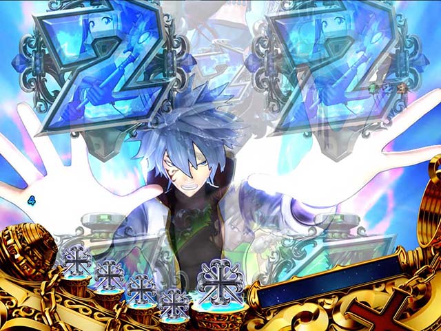 ぱちんこ（スマパチ）・RAVE・リーチハズレ後演出