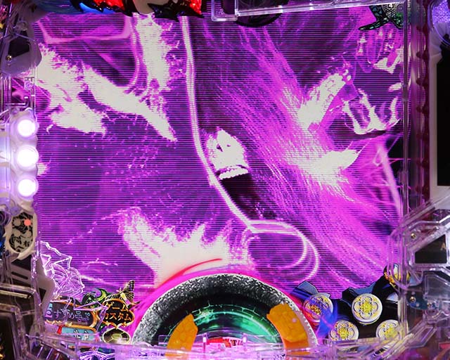 ぱちんこ・貞子3D3・リーチ前予告