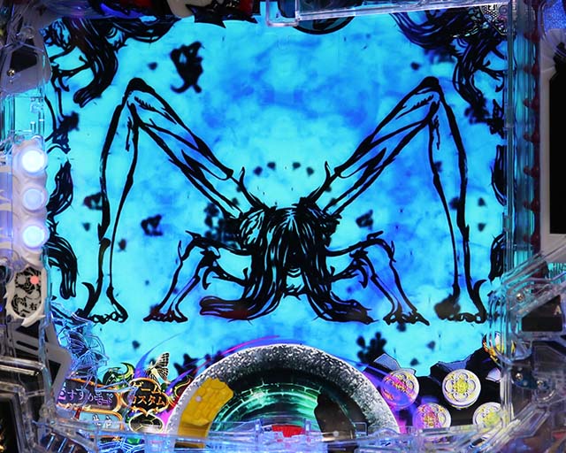 ぱちんこ・貞子3D3・リーチ前予告