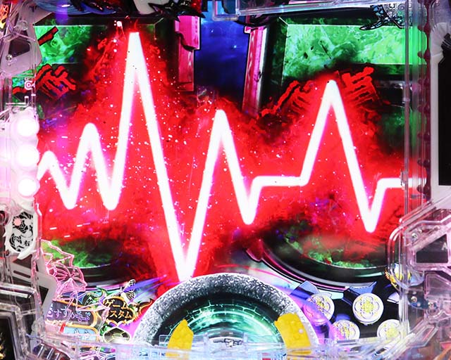 ぱちんこ・貞子3D3・リーチ後予告