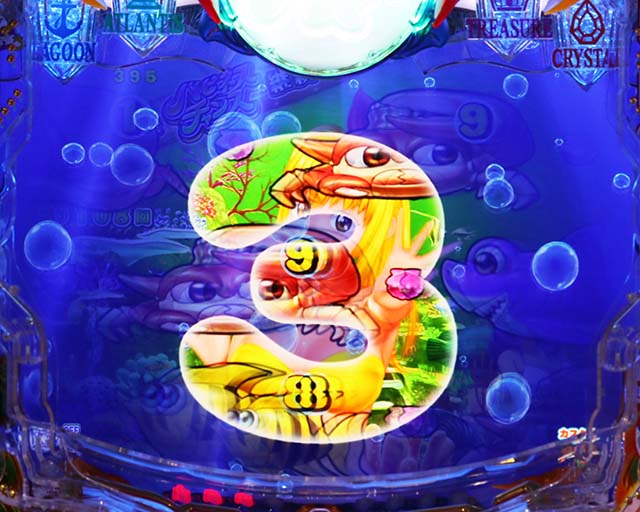 大海物語5・ハピネスチャンス中の注目演出