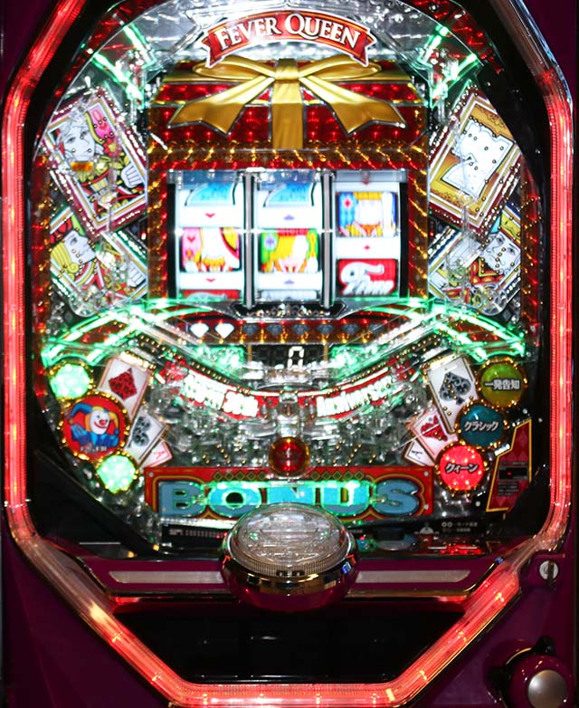 フィーバークィーンⅡ30th（クィーン2）・リーチ前予告