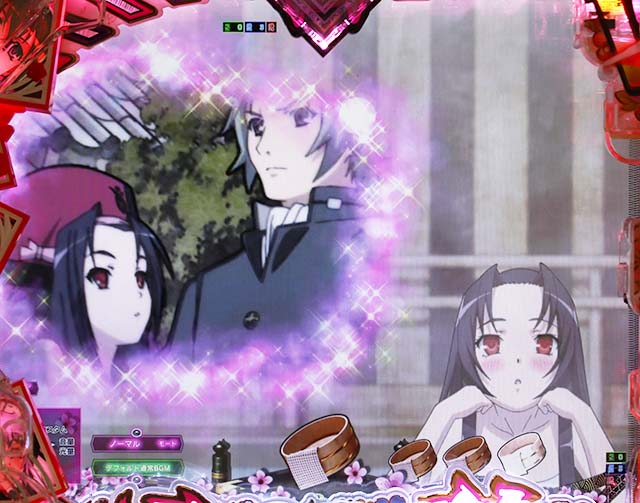 ぱちんこ・百花繚乱・お風呂ステージ専用予告