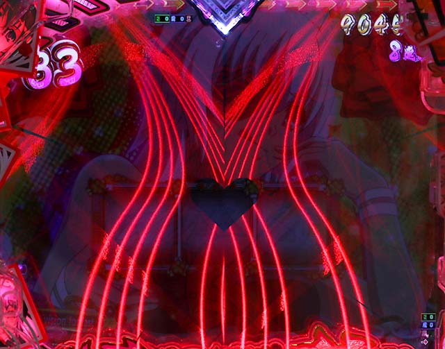 ぱちんこ・百花繚乱・［ハーレムモード中］主要演出