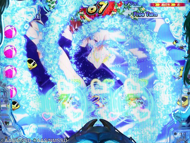 ぱちんこ・ハイスクールフリートオールスター（ハイフリ2）・［ドキッ！水着モード］主要演出