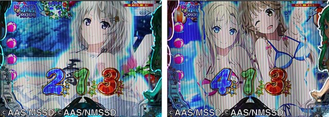 ぱちんこ・ハイスクールフリートオールスター（ハイフリ2）・［ドキッ！水着モード］主要演出