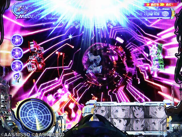 ぱちんこ・ハイスクールフリートオールスター（ハイフリ2）・［フリートアタックモード］主要演出