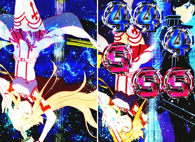 ぱちんこ・ソードアートオンライン（スマパチSAO）・連続予告