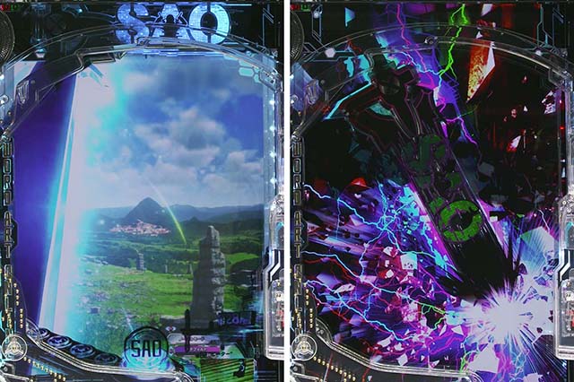 ぱちんこ・ソードアートオンライン（スマパチSAO）・リーチ前予告