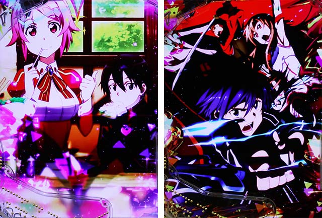 ぱちんこ・ソードアートオンライン（スマパチSAO）・リーチ後予告