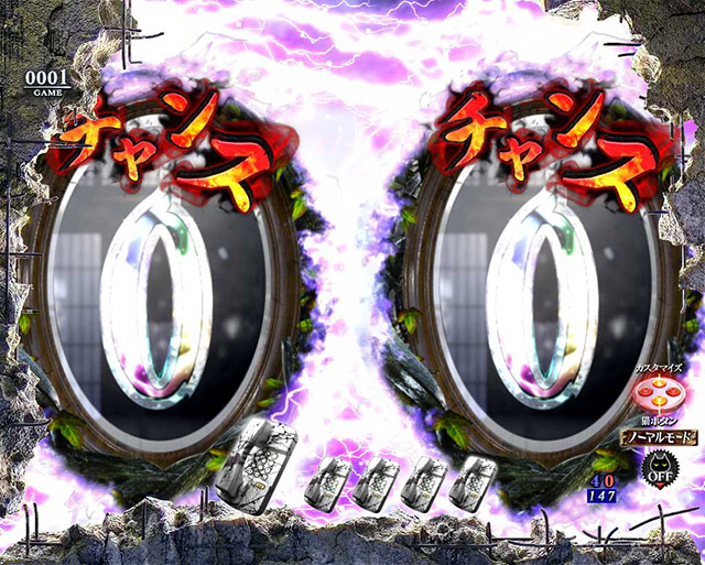 ぱちんこ・リング呪いの7日間3・［噂の続きモード］リーチ前予告