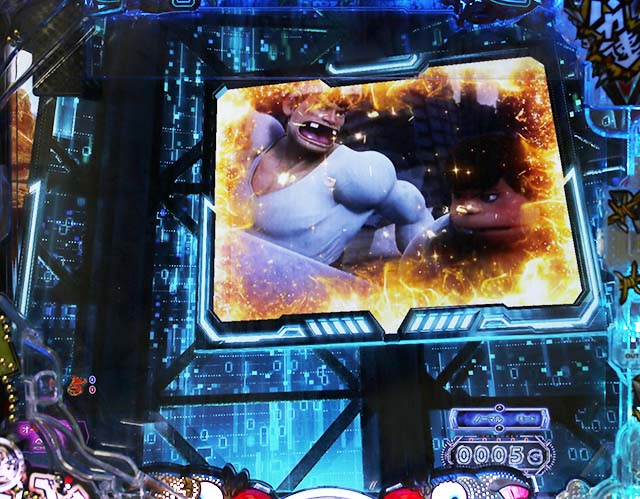 ぱちんこ・世紀末天才バカボン神SPEC凱旋・リーチ前予告