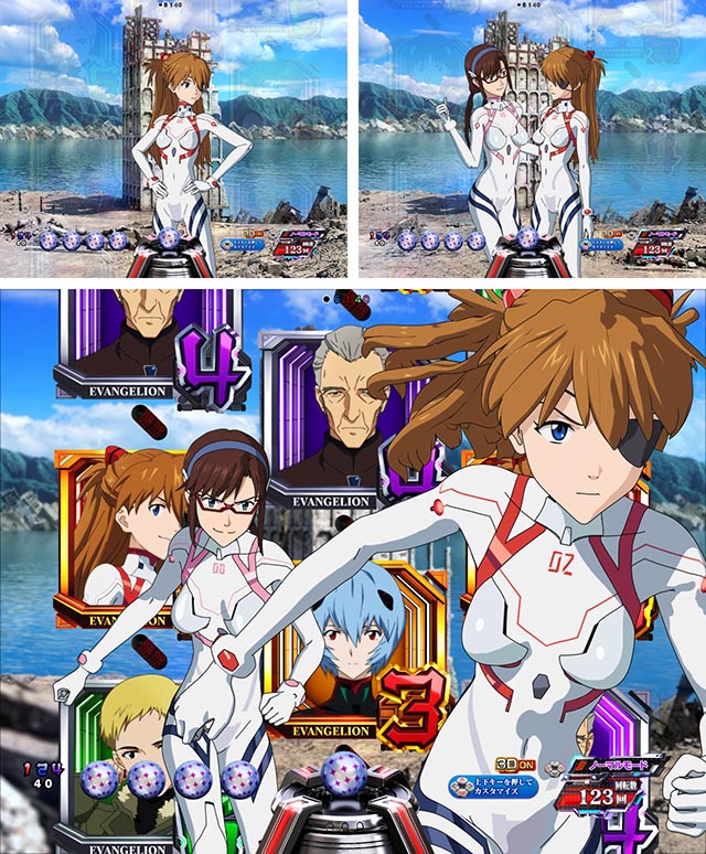 スマパチ・シンエヴァンゲリオン（エヴァ16）・ステップアップ予告