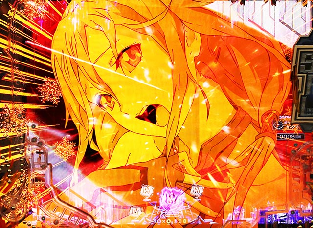 ぱちんこ・ギルティクラウン2・リーチ前予告