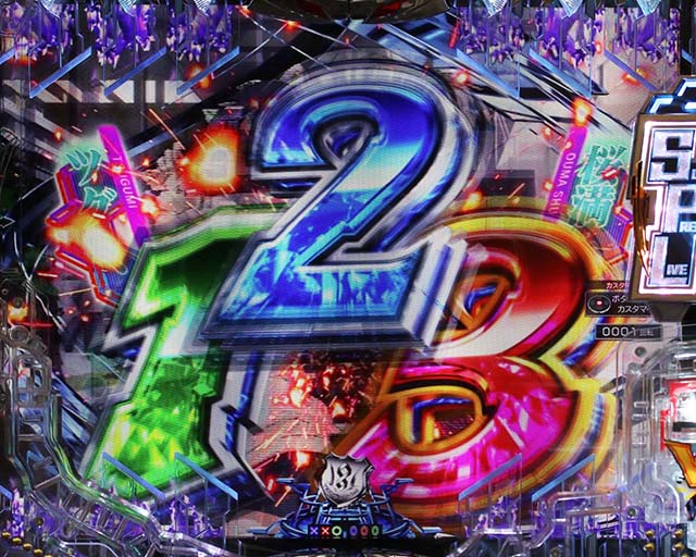 ぱちんこ・ギルティクラウン2・リーチ前予告