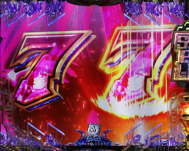 ぱちんこ・ギルティクラウン2・リーチ前予告