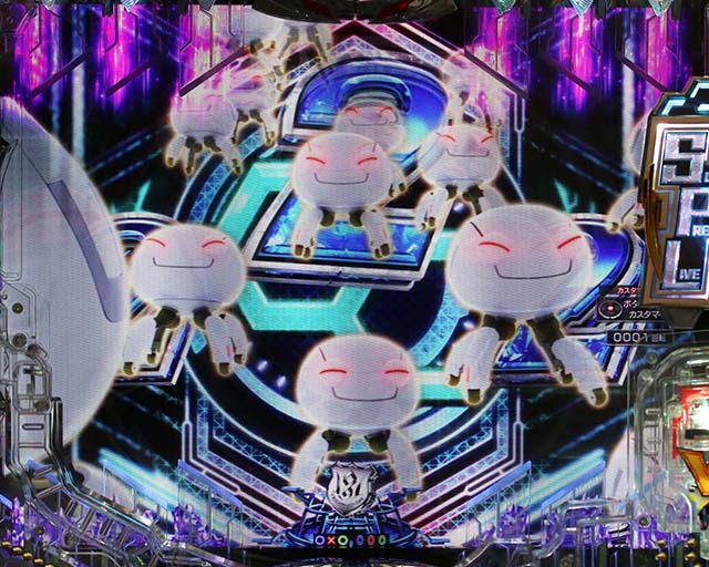 ぱちんこ・ギルティクラウン2・リーチ後予告