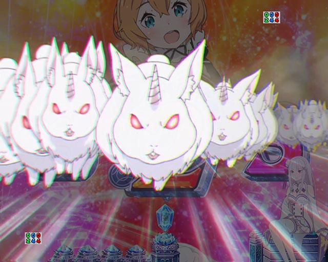 スマパチ・Re:ゼロから始める異世界生活season2(ぱちんこリゼロ2)・リーチ後予告