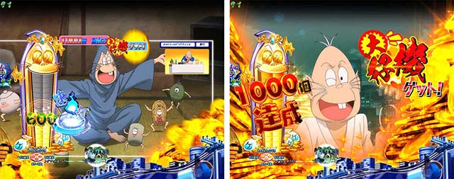 ぱちんこ・ゲゲゲの鬼太郎獅子奮迅・リーチ前予告（その他）