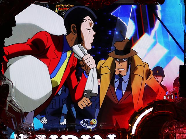 eルパン三世銭形からの招待状(スマパチ)・ステップアップ予告