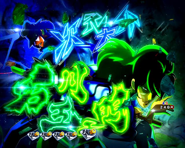 eルパン三世銭形からの招待状(スマパチ)・共闘リーチ