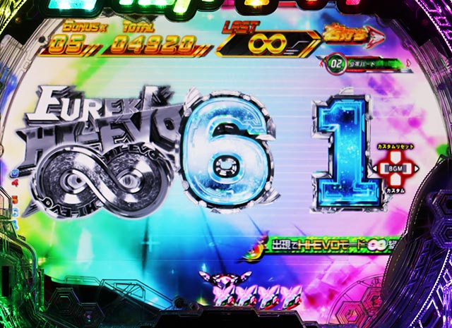 ぱちんこ・交響詩篇エウレカセブンANEMONE・［HI-EVO MODE ∞］主要演出