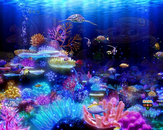 大海物語5・ラグーンモード中・主要演出