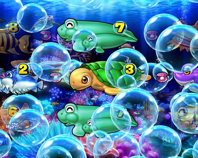 大海物語5・ラグーンモード中・主要演出