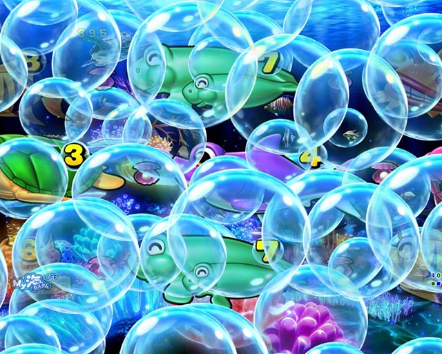 大海物語5・ラグーンモード中・主要演出