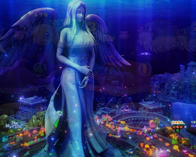 大海物語5・アトランティスモード中・主要演出