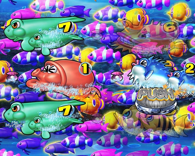 大海物語5・アトランティスモード中・主要演出