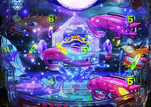 大海物語5・クリスタルモード中・主要演出