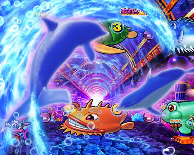 大海物語5・ブラック神殿ゾーン