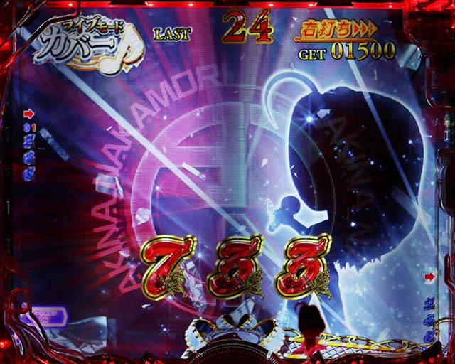 ぱちんこ・中森明菜・歌姫伝説〜BLACK DIVA極〜・LIVE MODE］カバー