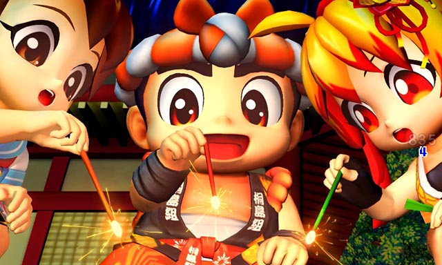 ぱちんこ・ドラム花火の源さん・花火モード専用リーチ