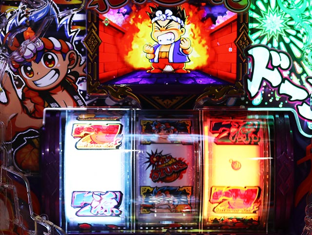 ぱちんこ・ドラム花火の源さん・初代モード専用予告