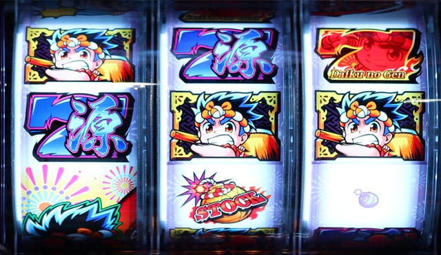 ぱちんこ・ドラム花火の源さん・初代モード